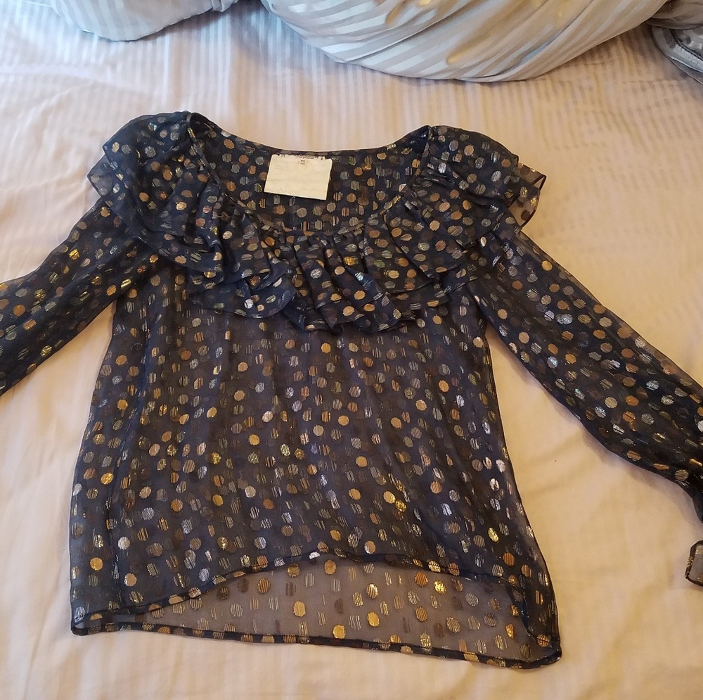 Saint Laurent Silk Top